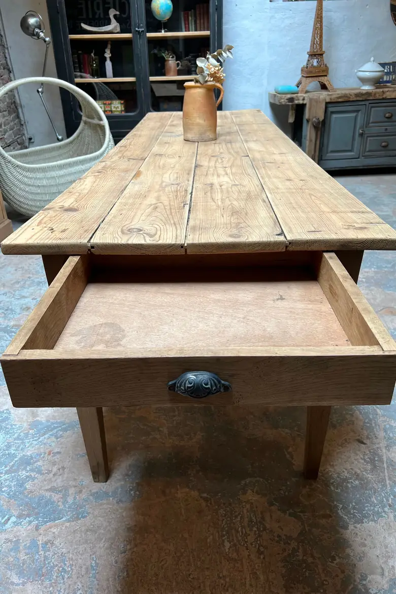 Grande table de ferme Début XXème — Grande table de ferme Début XXème