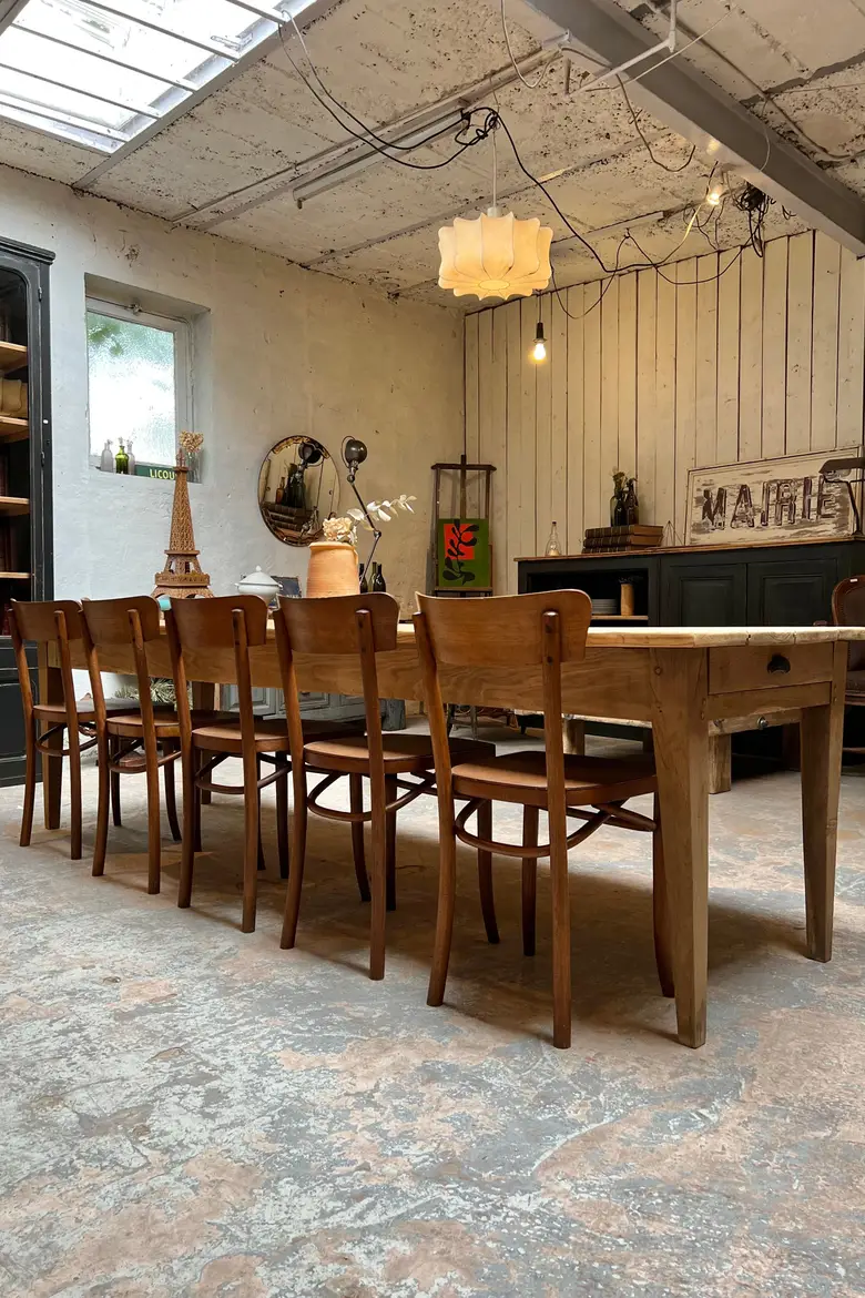 Grande table de ferme Début XXème — Grande table de ferme Début XXème