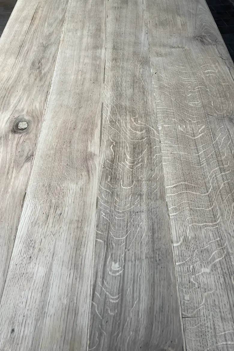 Grande table de ferme en chêne