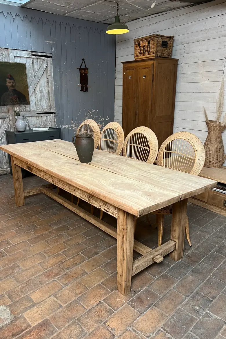 Grande table de ferme