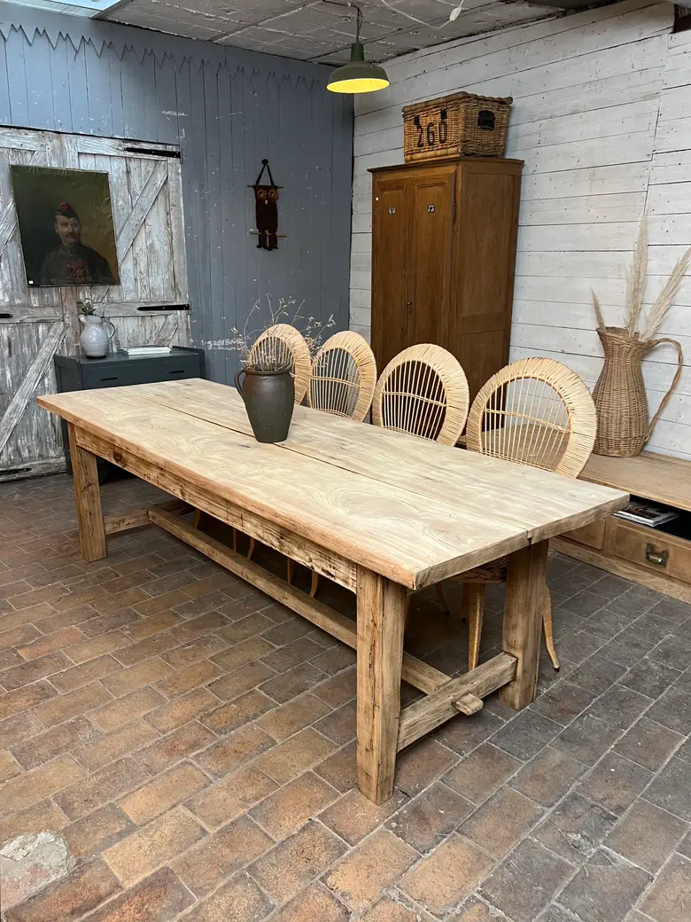 Grande table de ferme