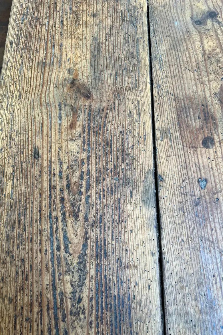 Grande table de réfectoire en sapin Début XXème