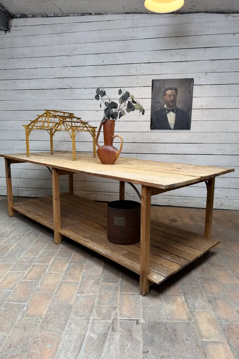 Grande table de travail – début XXe siècle