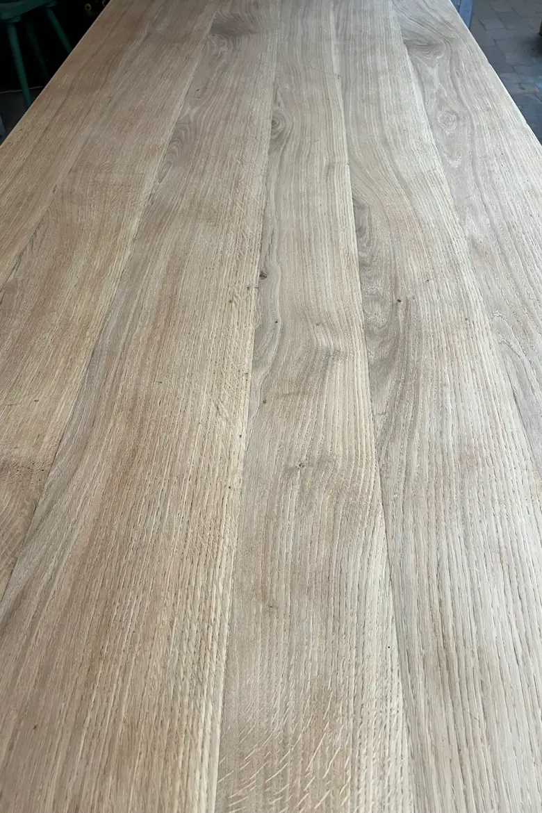 Grande table de travail en chêne
