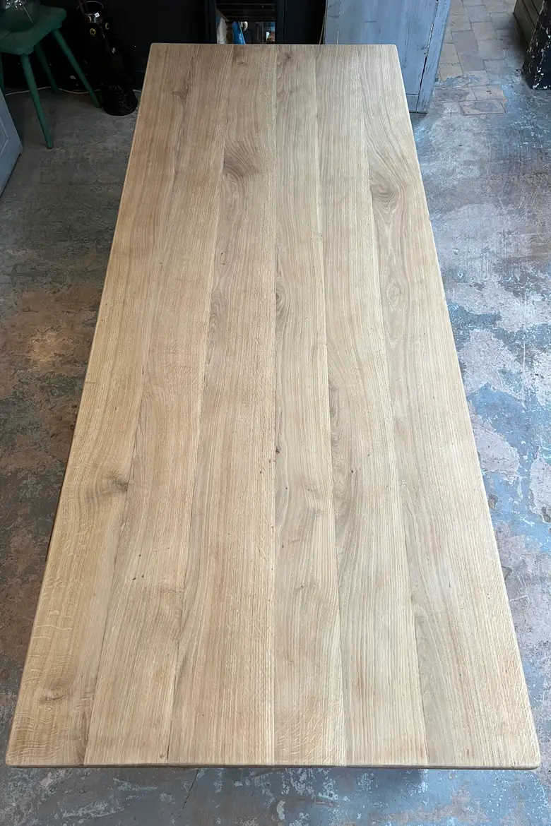 Grande table de travail en chêne