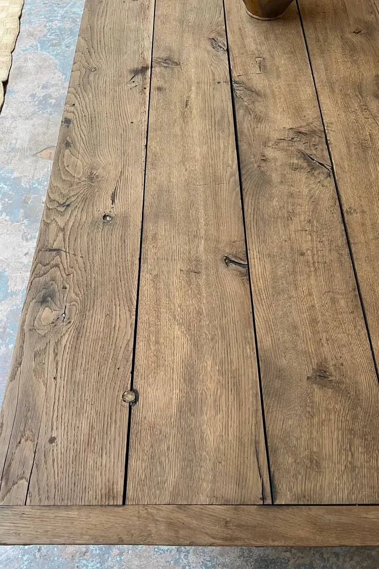 Grande table d’office en chêne Début XXème