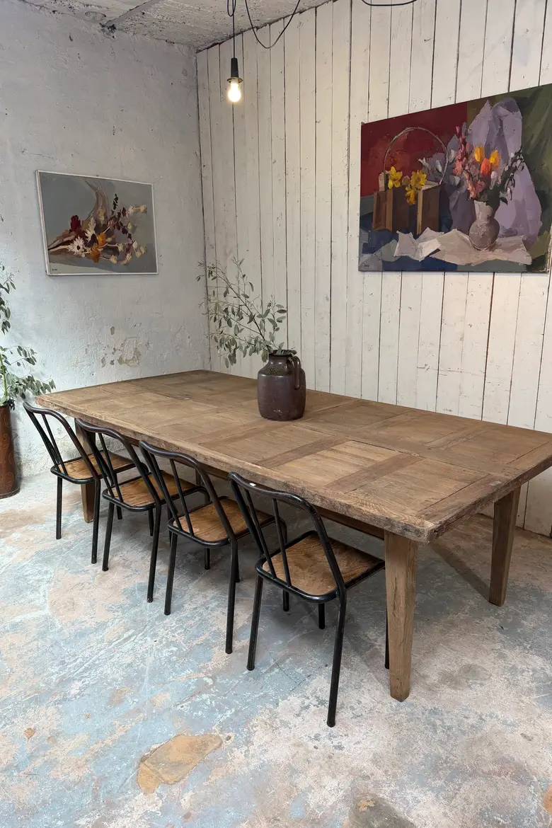 Grande table en chêne