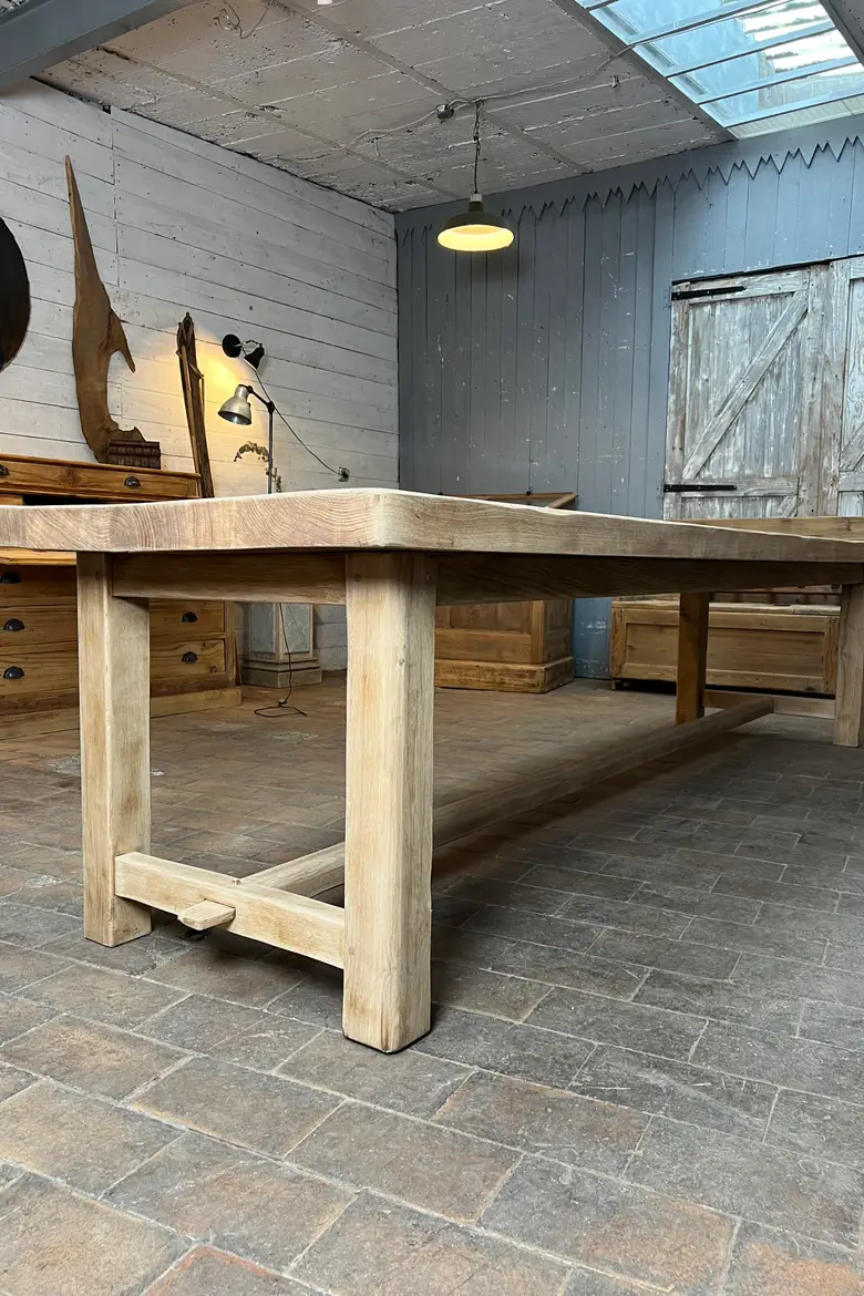 Grande table en chêne