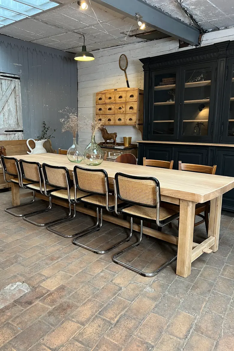 Grande table en chêne