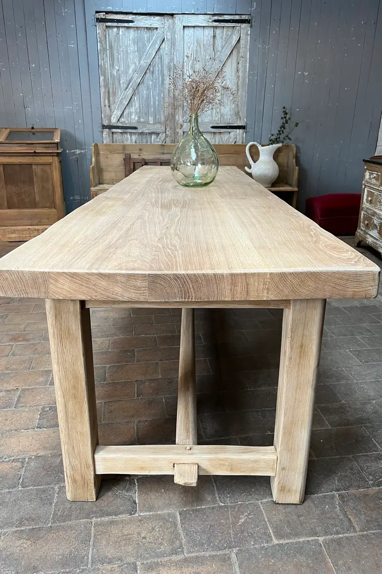 Grande table en chêne