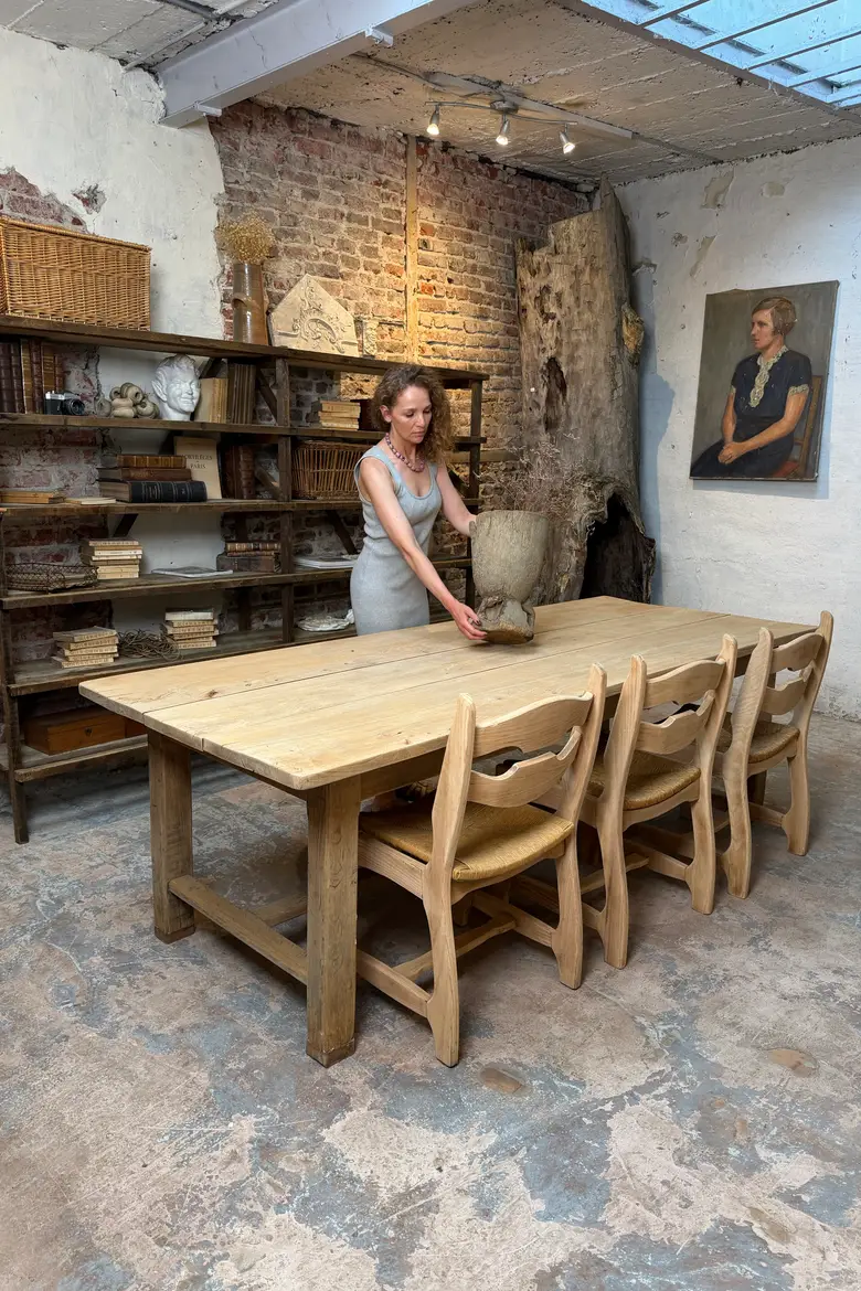 Grande table en chêne