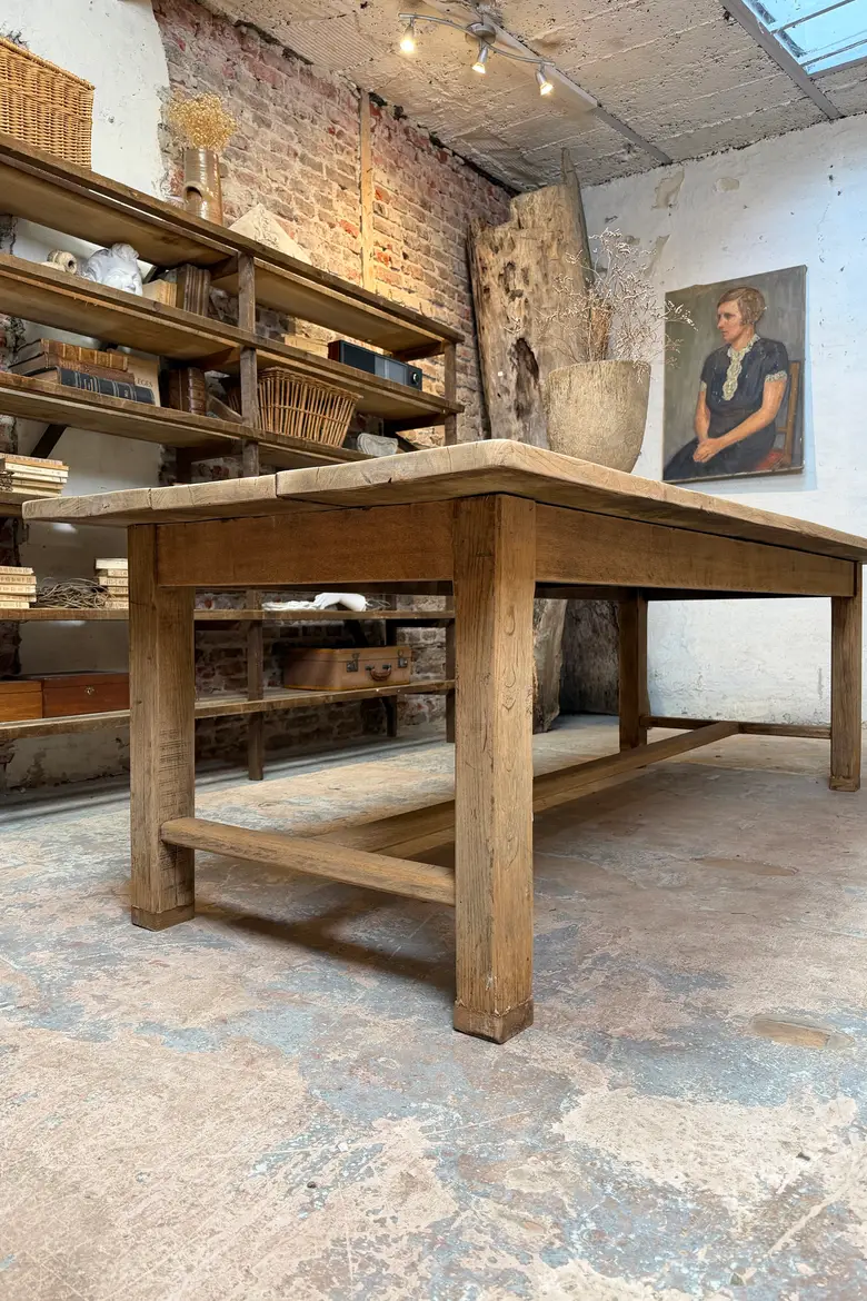 Grande table en chêne