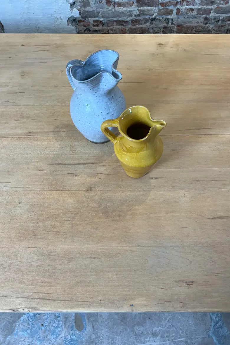 Grande table en chêne – années 50