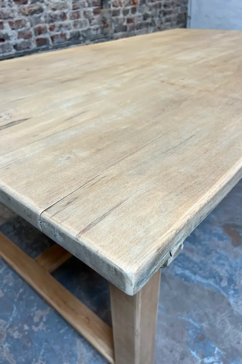 Grande table en chêne – années 50