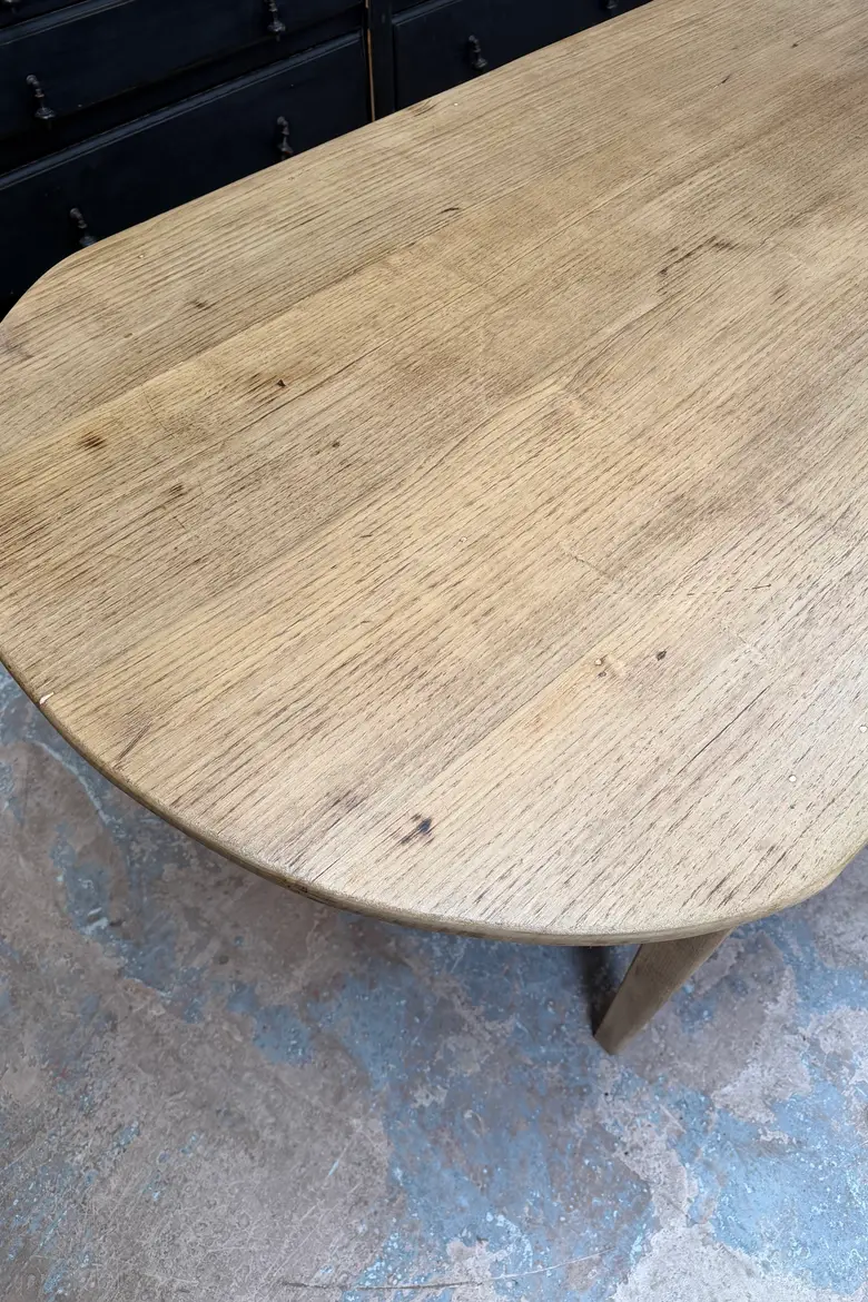 Grande table en chêne – début XXe siècle