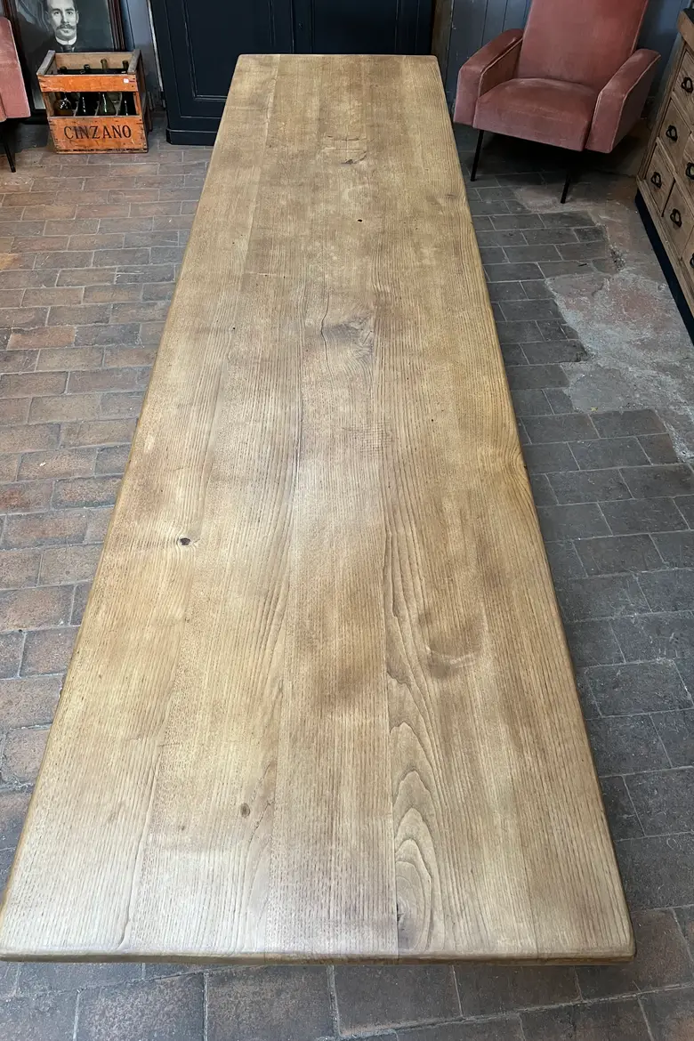 Grande table en chêne Début XXème