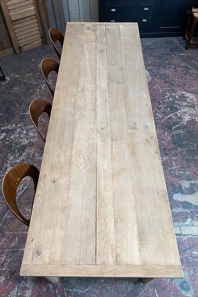 Grande table en chêne Début XXème