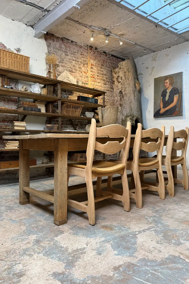 Grande table en chêne