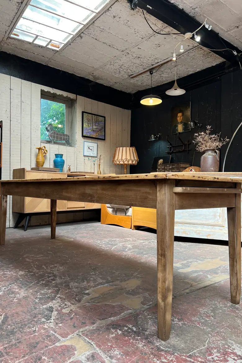 Grande table en frêne