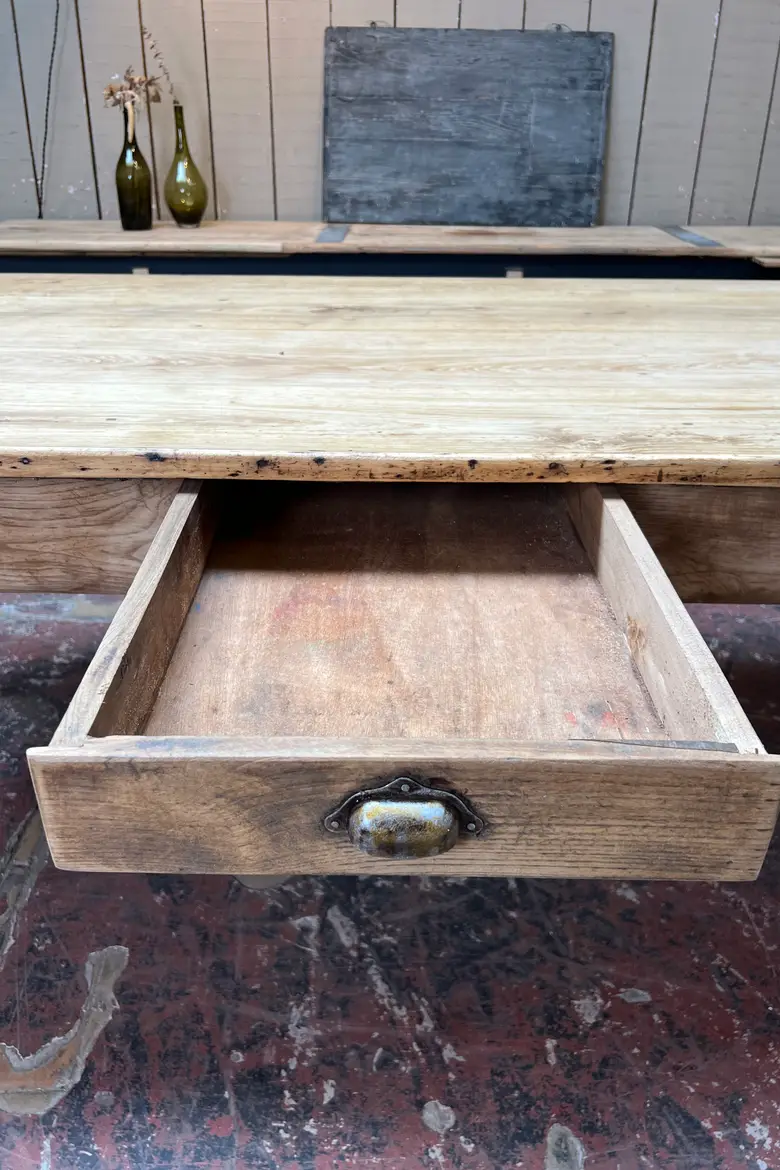 Grande table en frêne