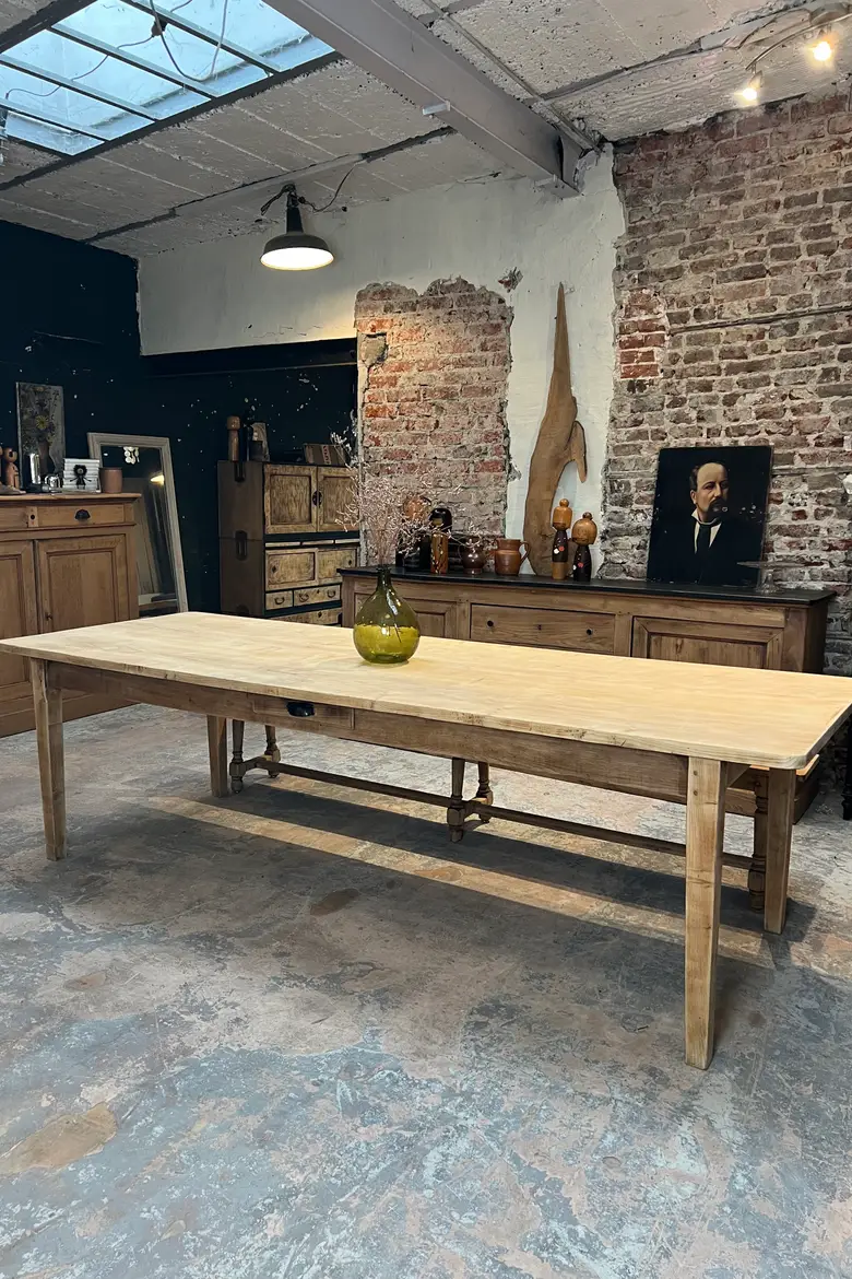 Grande table en orme