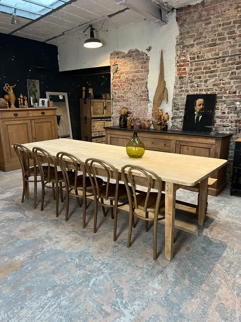 Grande table en orme