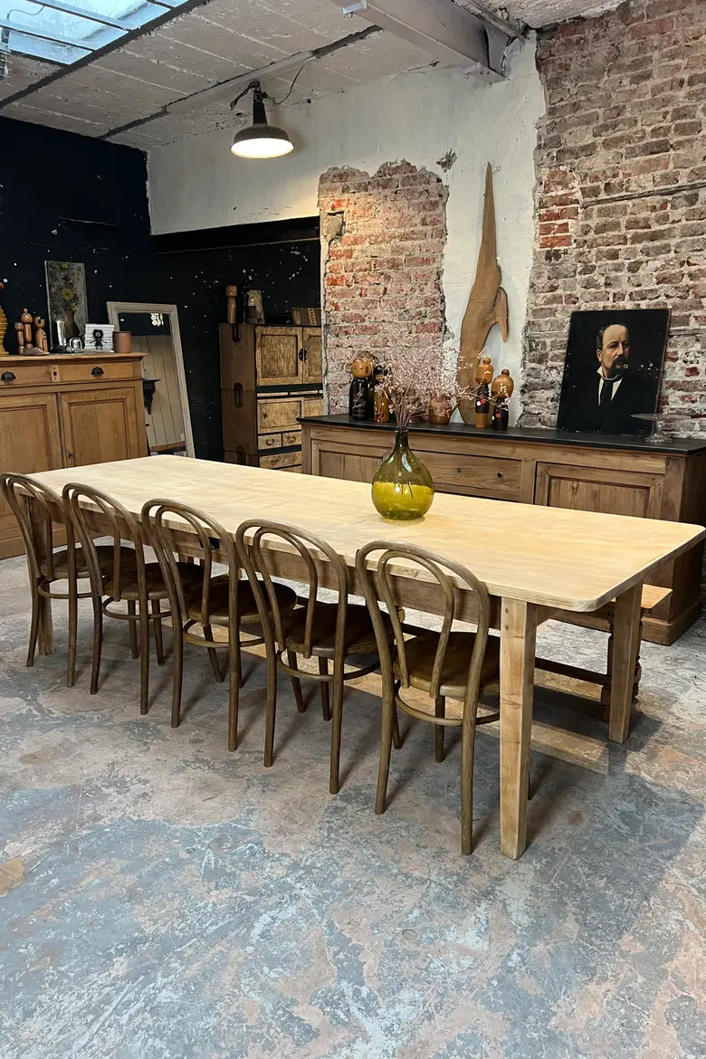 Grande table en orme