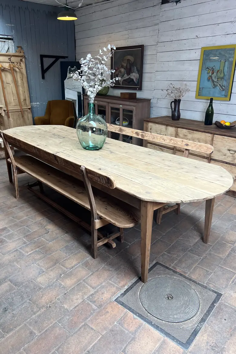 Grande table en sapin