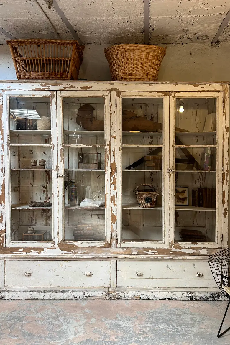 Grande vitrine de fleuriste – Fin XIXe