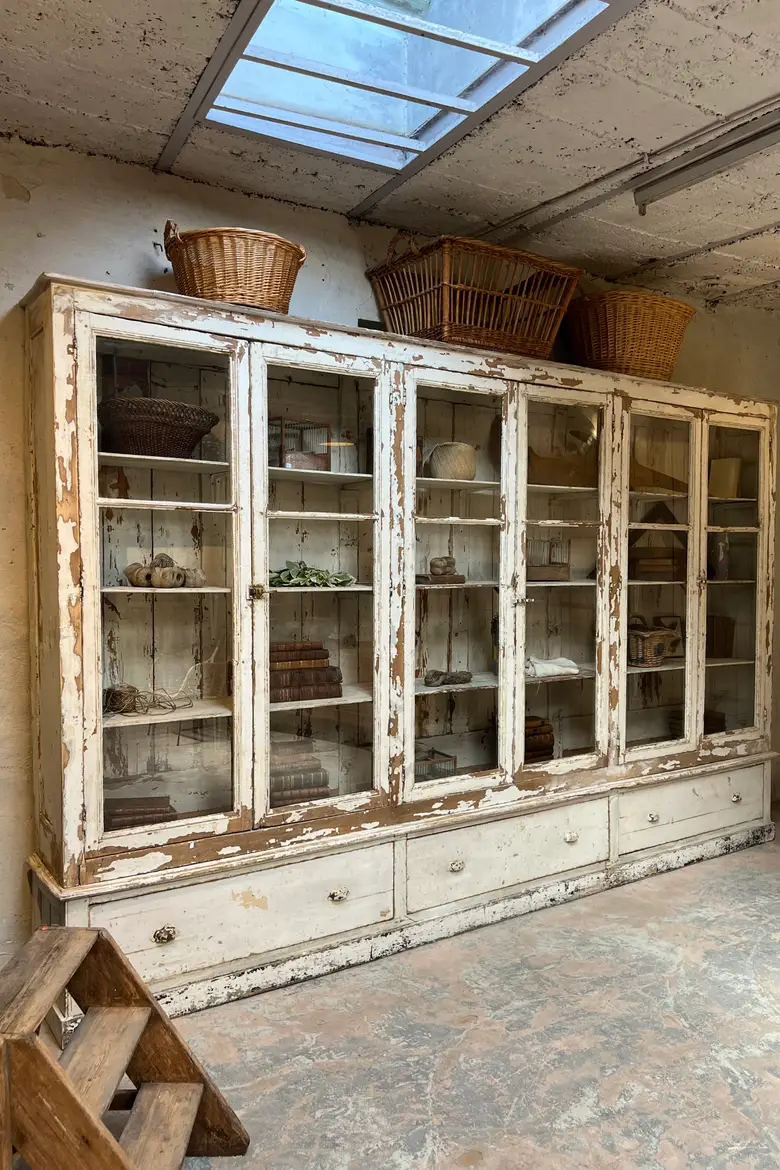 Grande vitrine de fleuriste – Fin XIXe