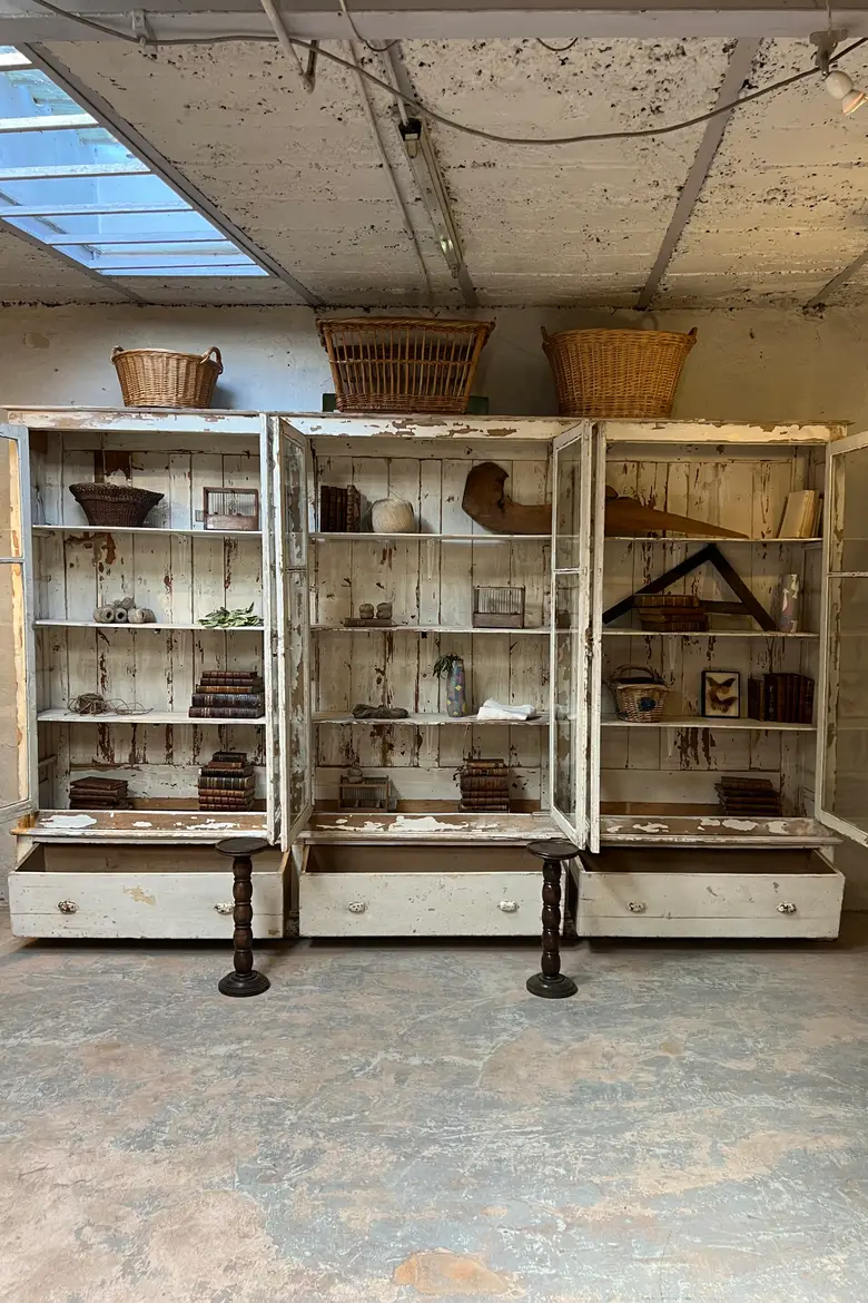 Grande vitrine de fleuriste – Fin XIXe