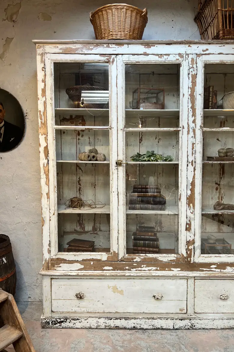 Grande vitrine de fleuriste – Fin XIXe