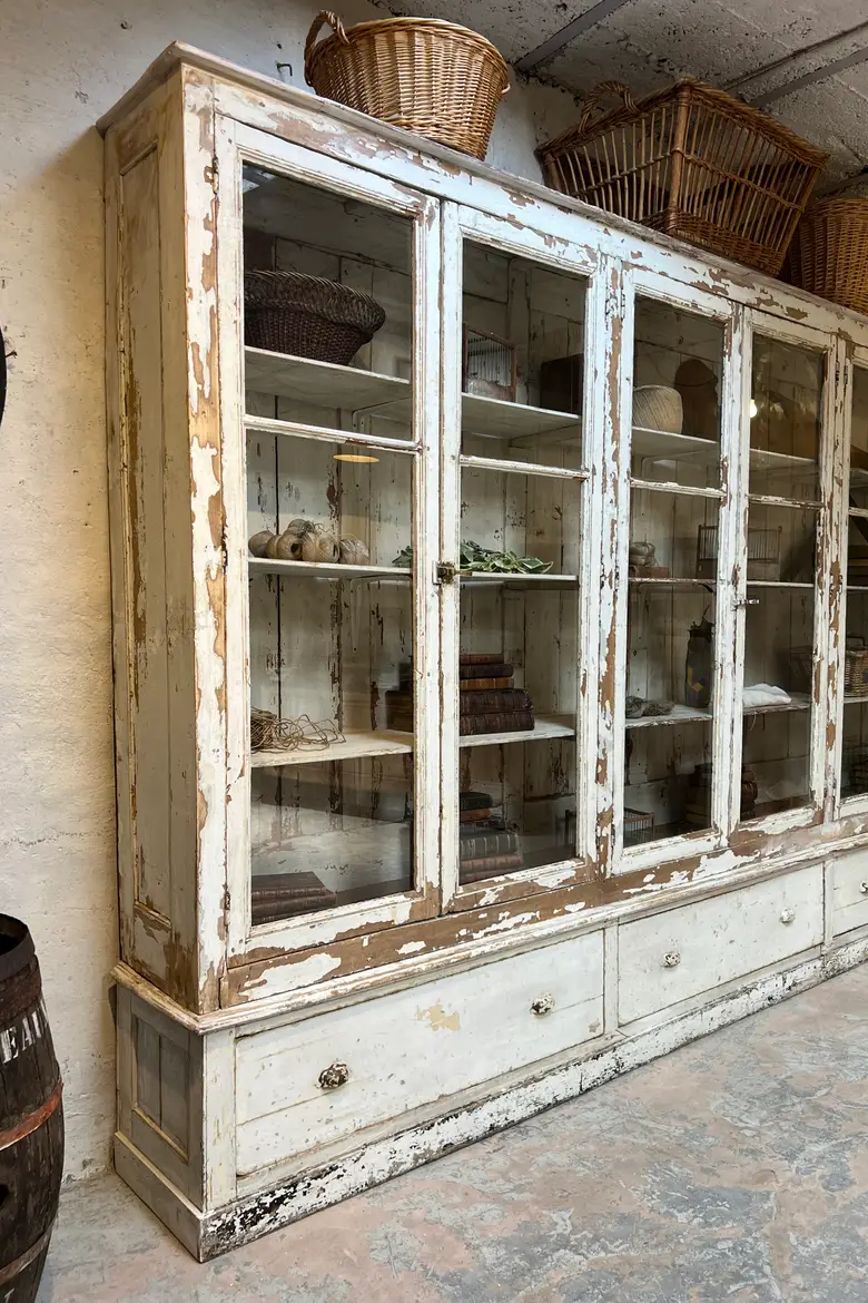 Grande vitrine de fleuriste – Fin XIXe