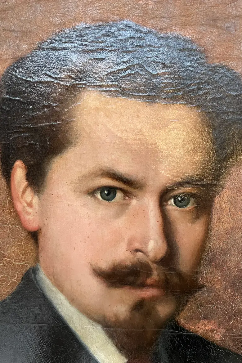 Imposant portrait d’ancêtre Début XXème