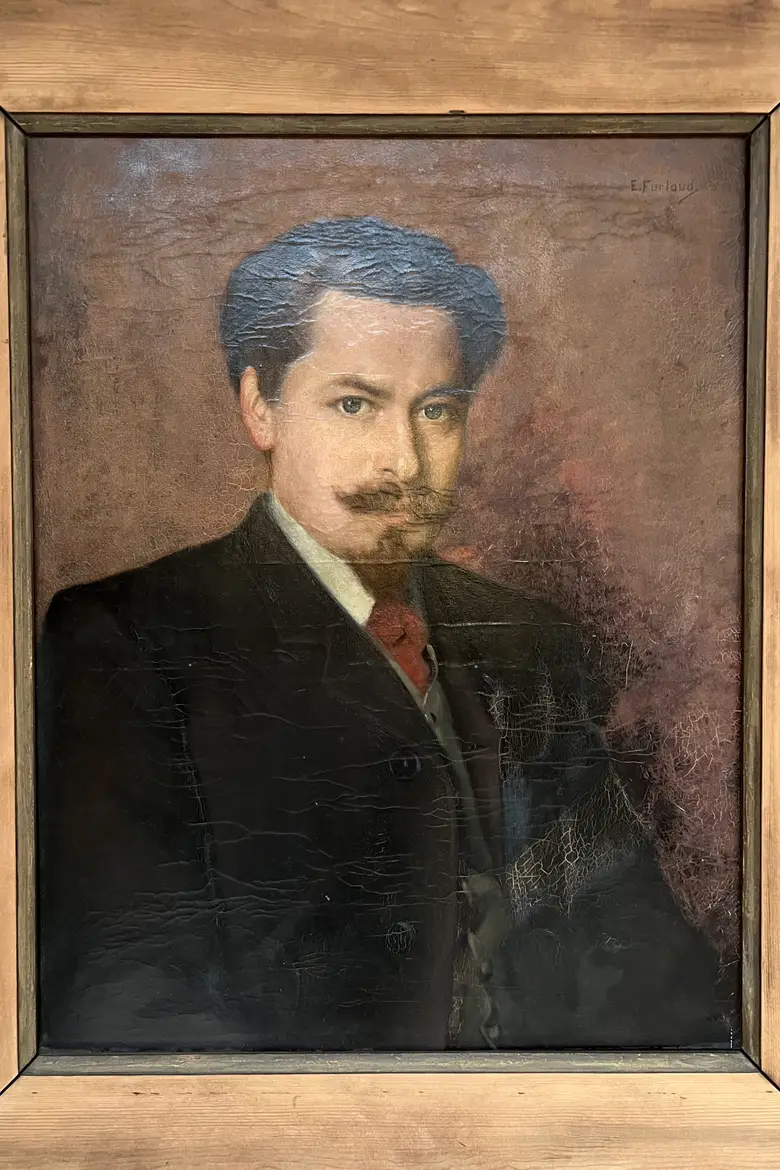Imposant portrait d’ancêtre Début XXème