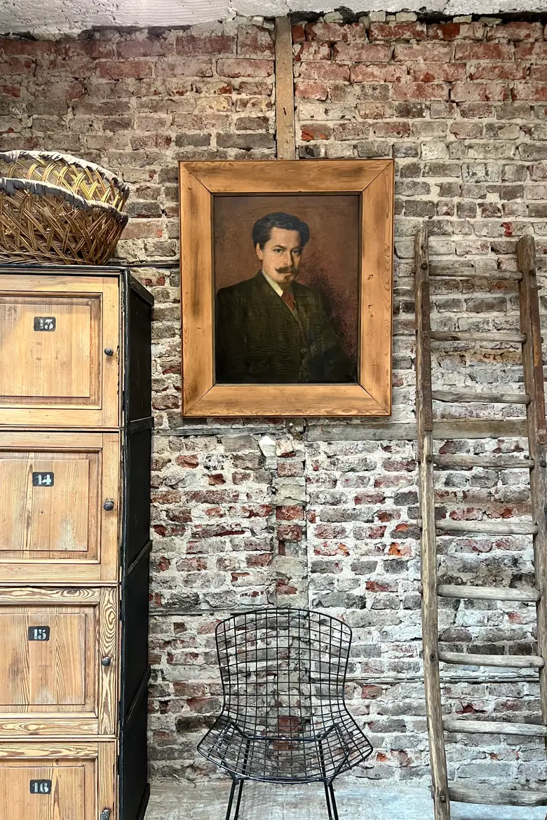 Imposant portrait d’ancêtre Début XXème
