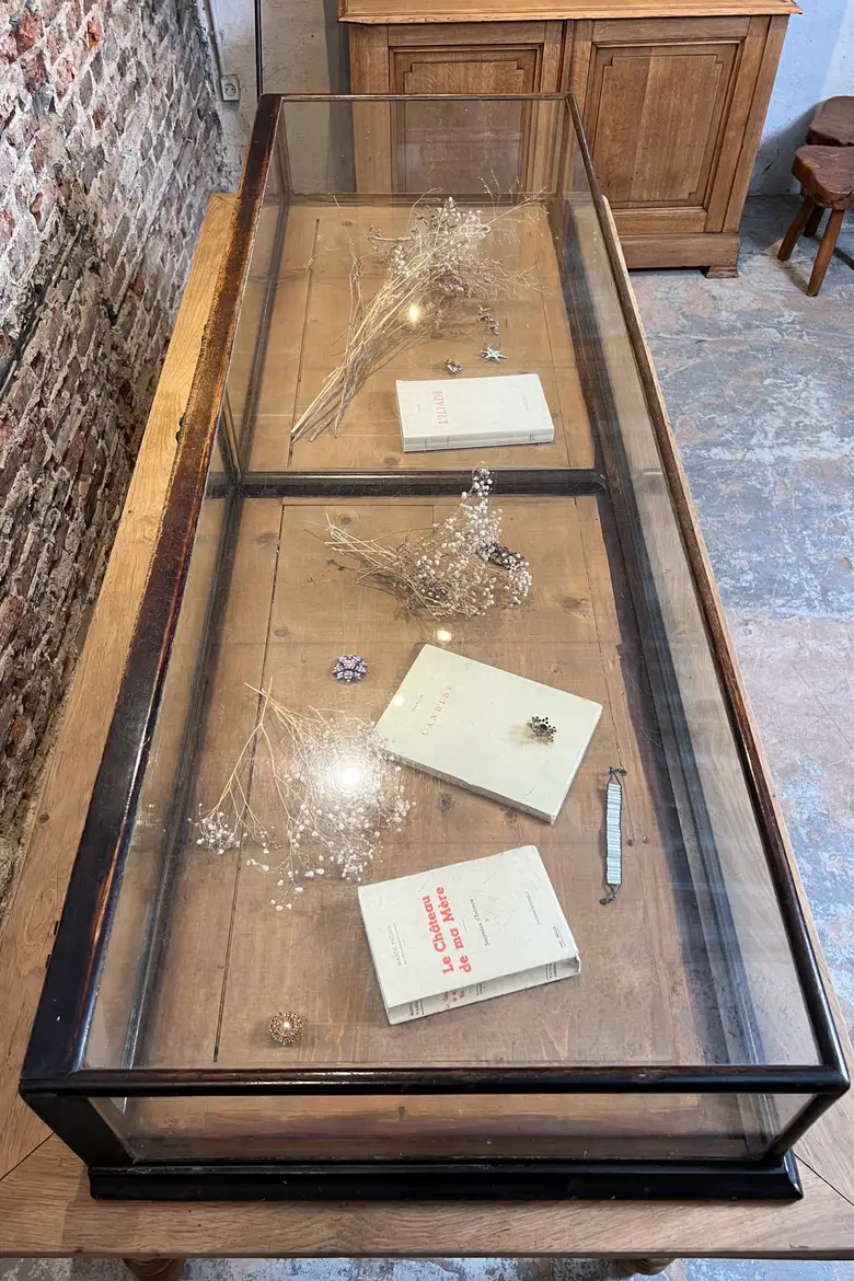 Imposante vitrine de présentation