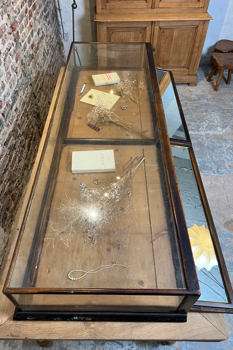 Imposante vitrine de présentation