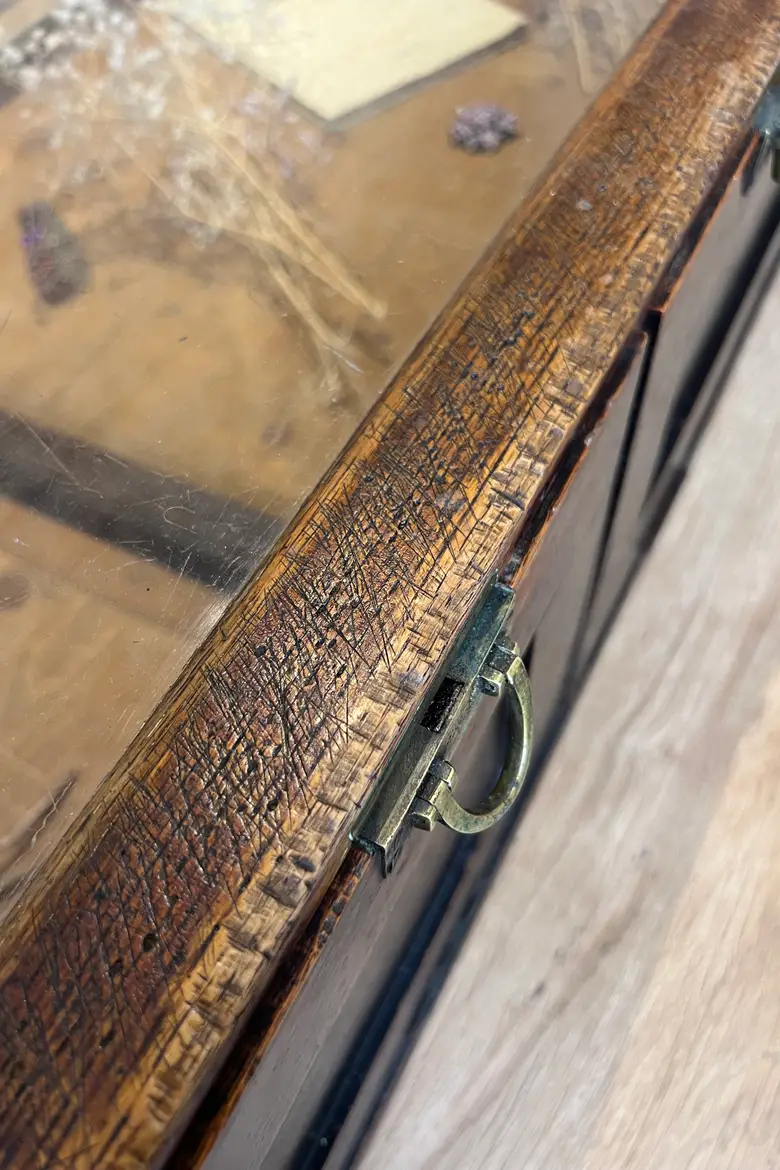 Imposante vitrine de présentation