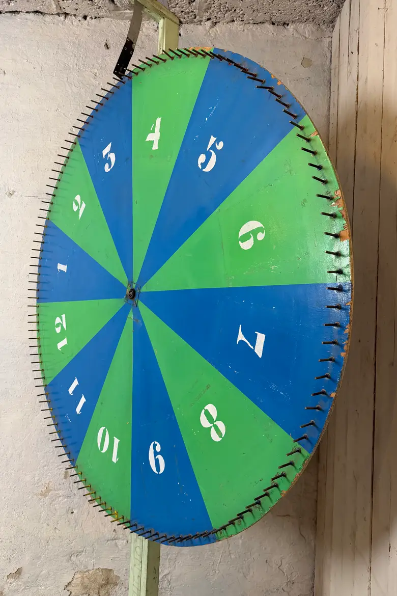 Jeu de loterie ancien
