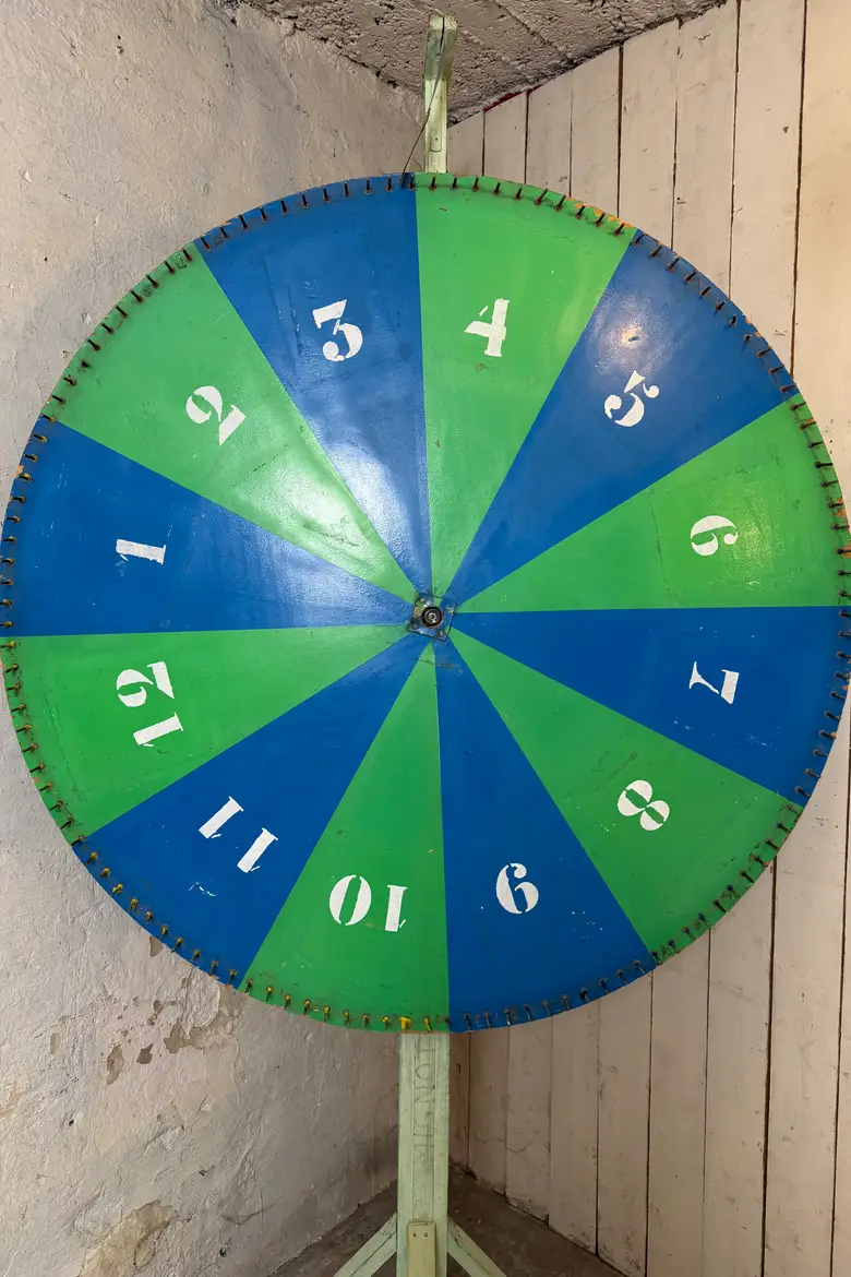 Jeu de loterie ancien