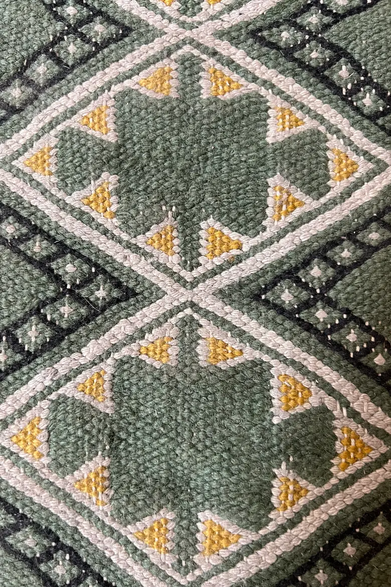 Kilim en laine vintage Années 60