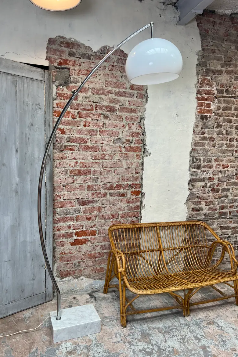 Lampadaire arc 1970