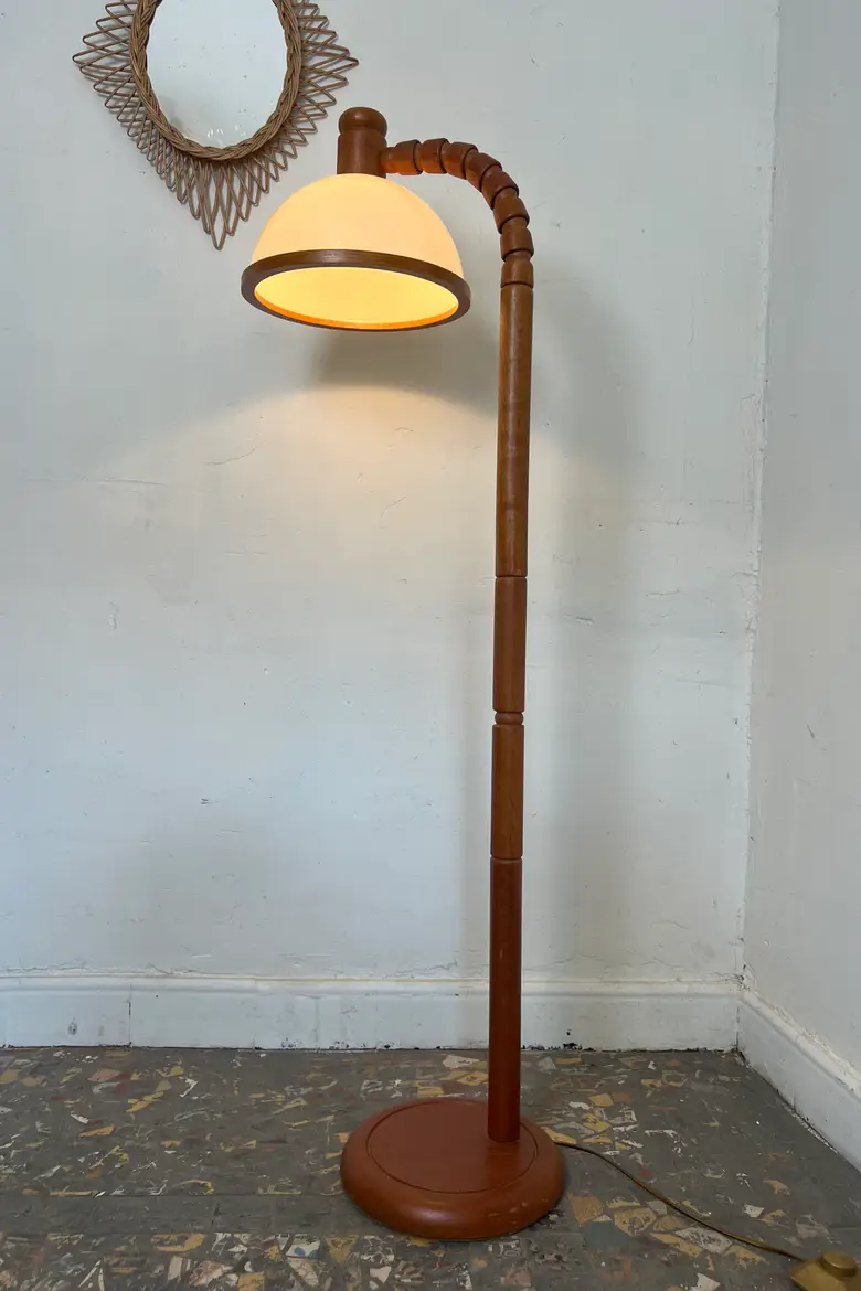 Lampadaire articulé Steinhauer, design hollandais, années 1970