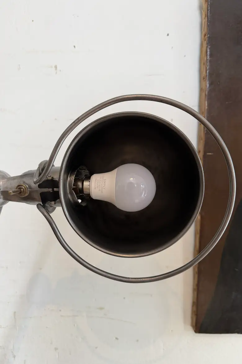 Lampadaire d’atelier Jieldé – Années 50