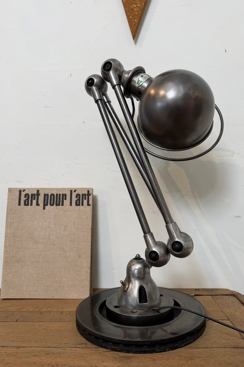Lampadaire d’atelier Jieldé – Années 50