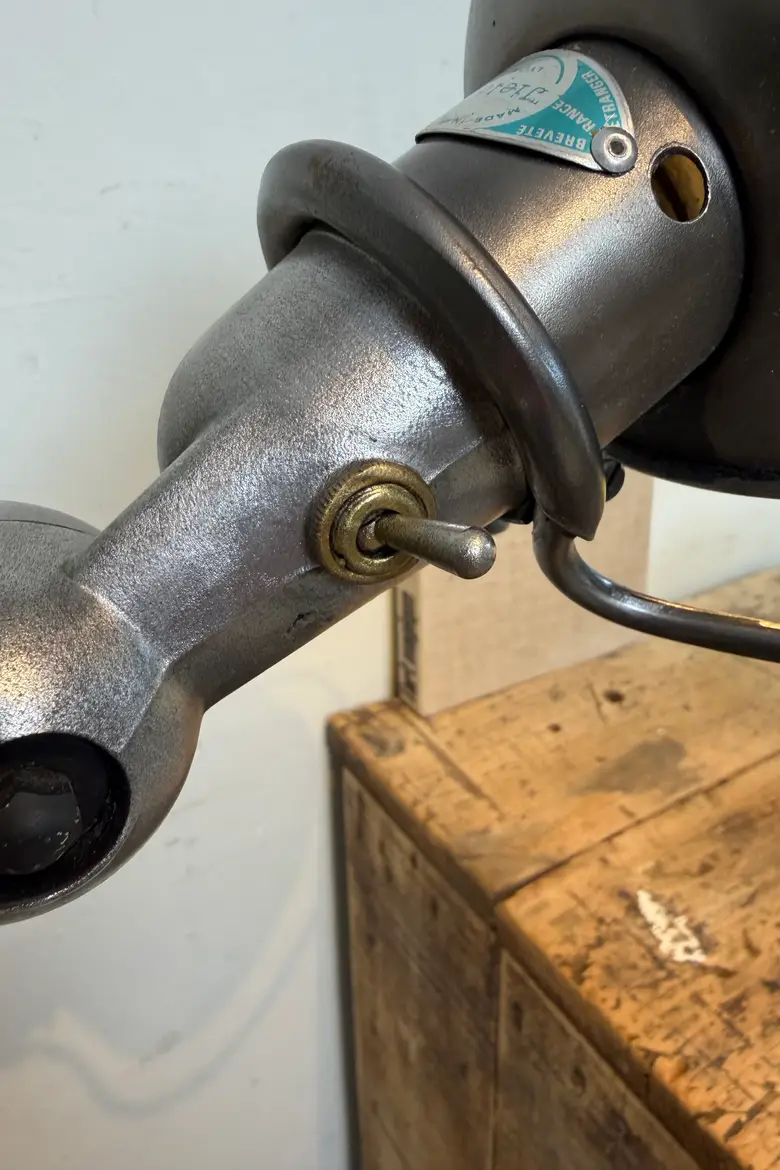 Lampadaire d’atelier Jieldé – Années 50