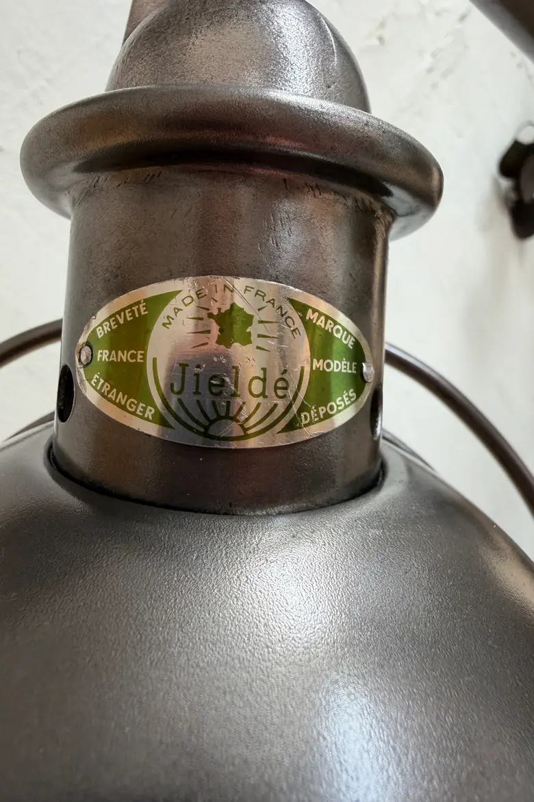 Lampadaire d’atelier Jieldé – Années 50