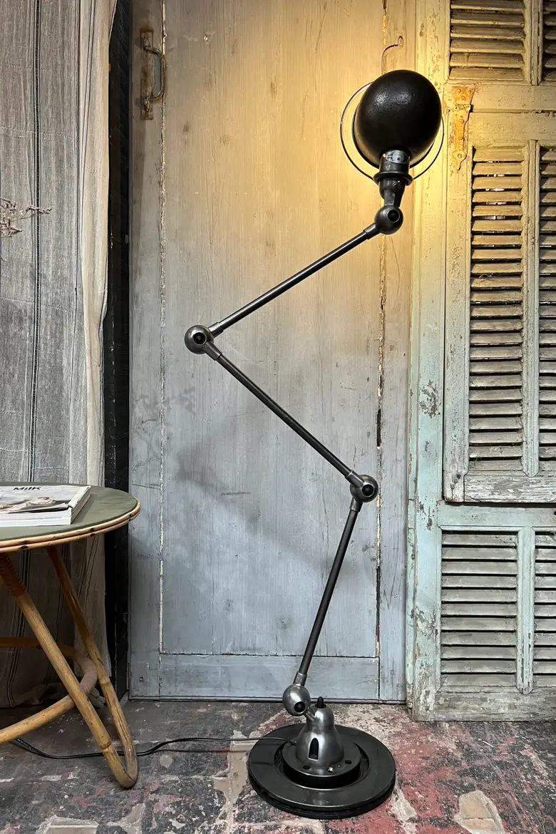 Lampadaire d’atelier Jieldé Années 50