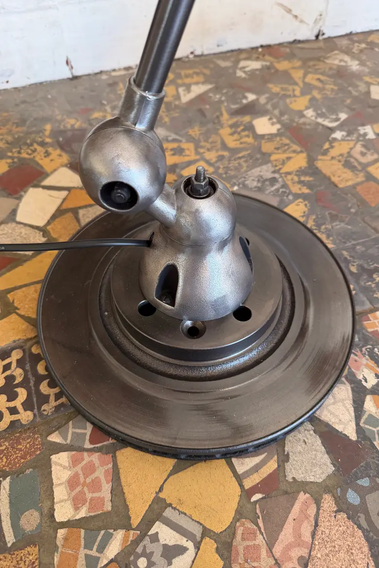 Lampadaire d’atelier Jieldé – Années 50